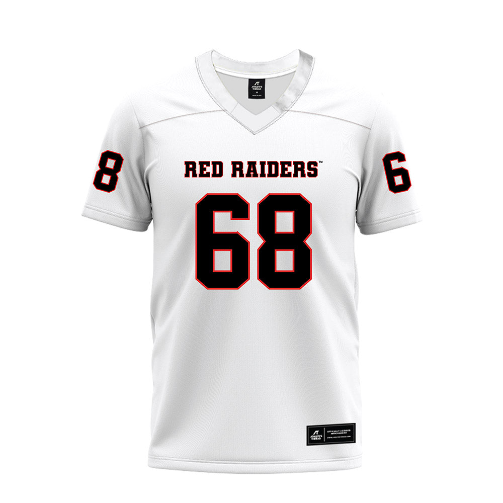Texas Tech - NCAA Football : Ren Brown - White Premium Football Jersey-0