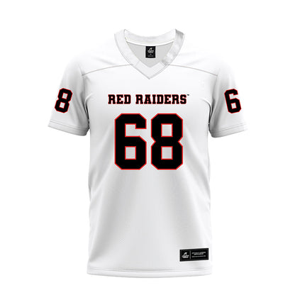 Texas Tech - NCAA Football : Ren Brown - White Premium Football Jersey-0