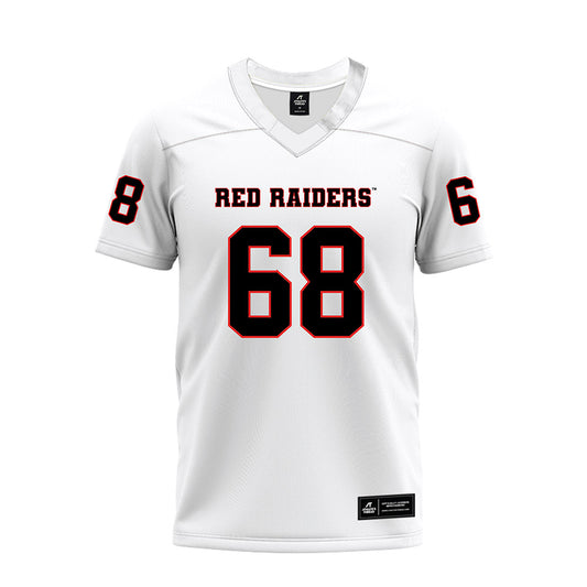 Texas Tech - NCAA Football : Ren Brown - White Premium Football Jersey-0