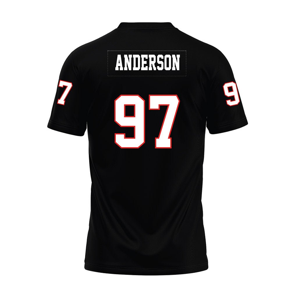 Texas Tech - NCAA Football : Charles Anderson - Black Premium Football Jersey-1