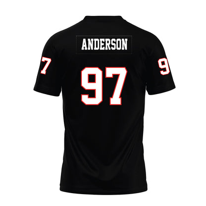 Texas Tech - NCAA Football : Charles Anderson - Black Premium Football Jersey-1