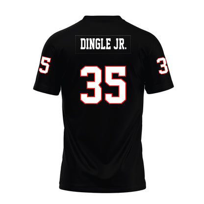 Texas Tech - NCAA Football : Miquel Dingle Jr. - Black Premium Football Jersey-1