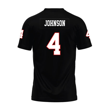 Texas Tech - NCAA Football : Kenny Johnson - Black Premium Football Jersey-1