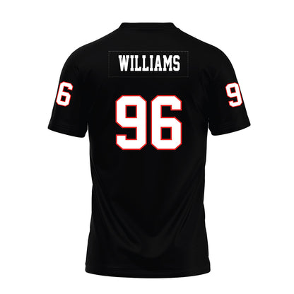 Texas Tech - NCAA Football : Keyshawn Williams - Black Premium Football Jersey-1