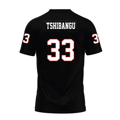 Texas Tech - NCAA Football : Loic Tshibangu - Black Premium Football Jersey-1