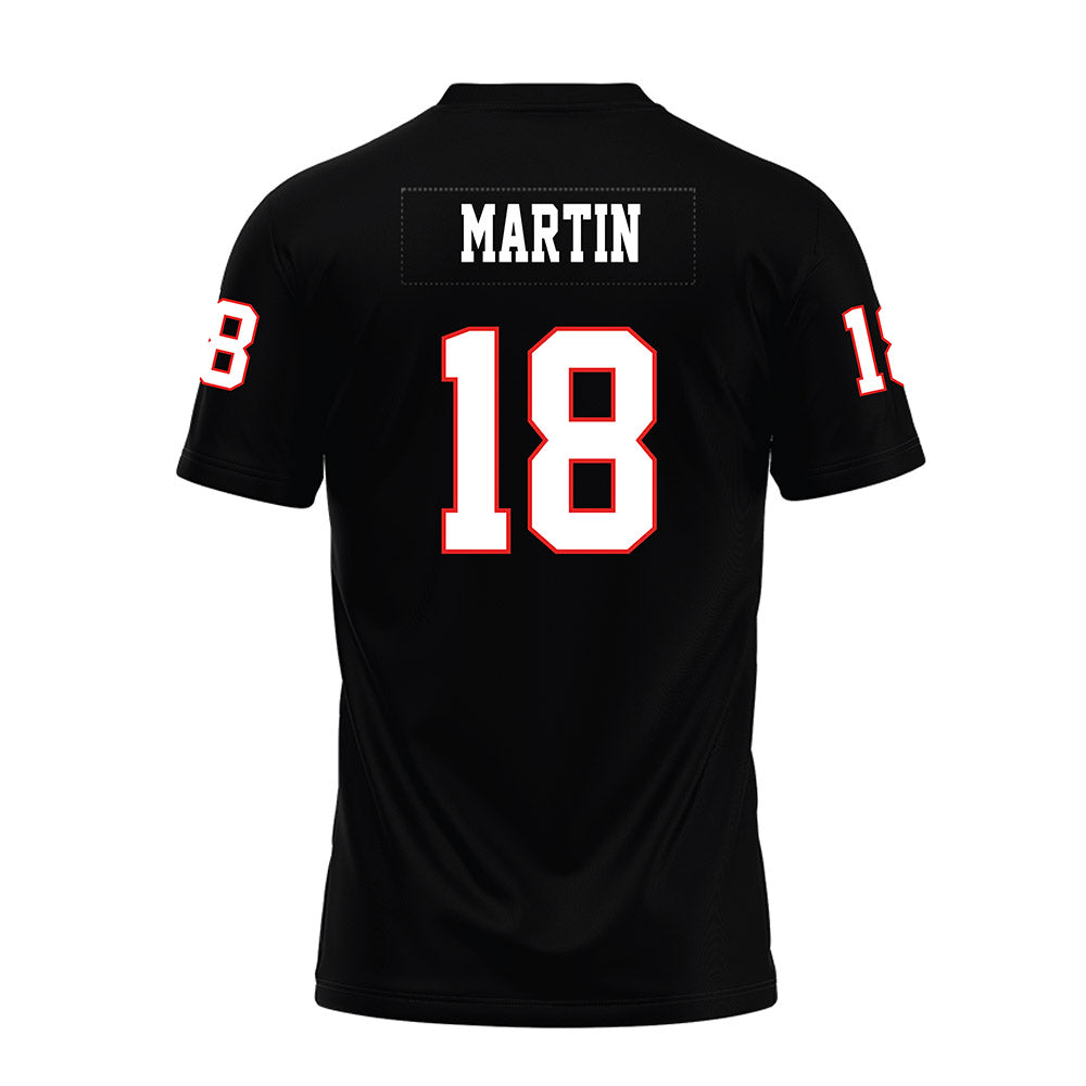 Texas Tech - NCAA Football : SVioarean Martin - Black Premium Football Jersey-1