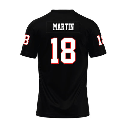 Texas Tech - NCAA Football : SVioarean Martin - Black Premium Football Jersey-1