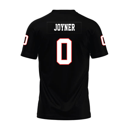Texas Tech - NCAA Football : Quinten Joyner - Black Premium Football Jersey-1