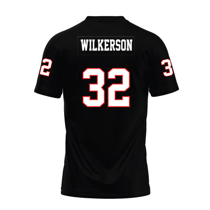 Texas Tech - NCAA Football : Sawyer Wilkerson - Black Premium Football Jersey-1