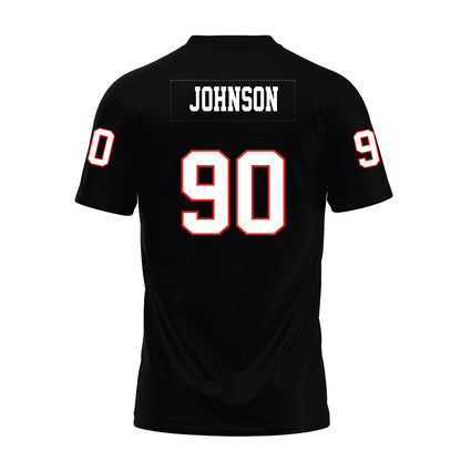 Texas Tech - NCAA Football : Ayden Johnson - Black Premium Football Jersey-1