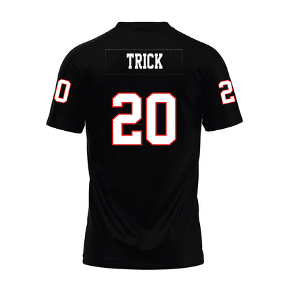 Texas Tech - NCAA Football : Adam Trick - Black Premium Football Jersey-1