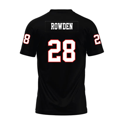 Texas Tech - NCAA Football : Ashton Rowden - Black Premium Football Jersey-1