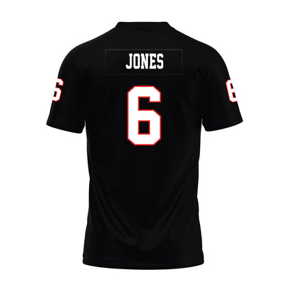 Texas Tech - NCAA Football : Jalen Jones - Black Premium Football Jersey-1