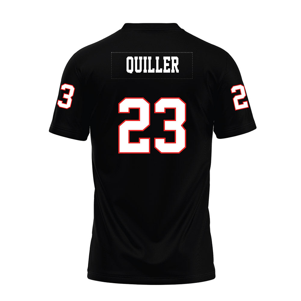Texas Tech - NCAA Football : Maddox Quiller - Black Premium Football Jersey-1