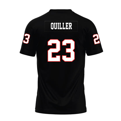 Texas Tech - NCAA Football : Maddox Quiller - Black Premium Football Jersey-1
