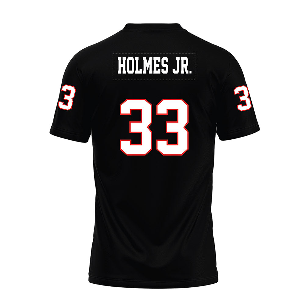 Texas Tech - NCAA Football : A.J. Holmes Jr. - Black Premium Football Jersey-1