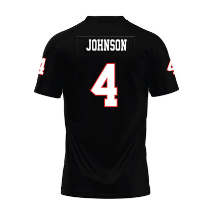 Texas Tech - NCAA Football : Kenny Johnson - Black Premium Football Jersey-1