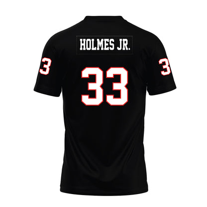 Texas Tech - NCAA Football : A.J. Holmes Jr. - Black Premium Football Jersey-1