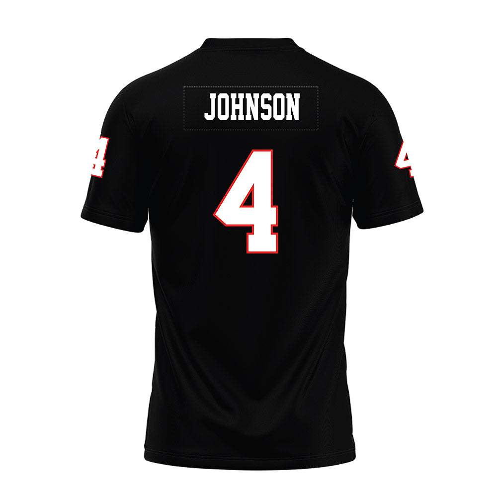 Texas Tech - NCAA Football : Kenny Johnson - Black Premium Football Jersey-1