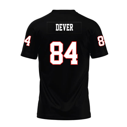 Texas Tech - NCAA Football : Michael Dever - Black Premium Football Jersey-1