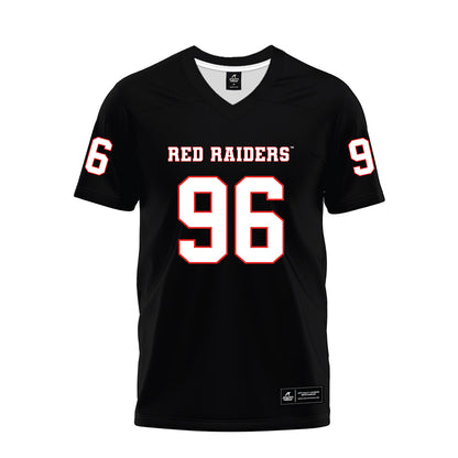 Texas Tech - NCAA Football : Keyshawn Williams - Black Premium Football Jersey-0