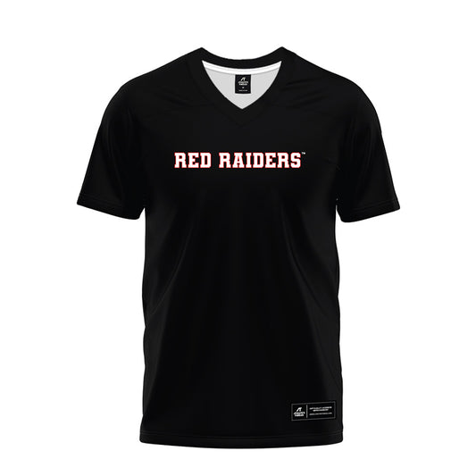 Texas Tech - NCAA Football : Trey White - Black Premium Football Jersey-0