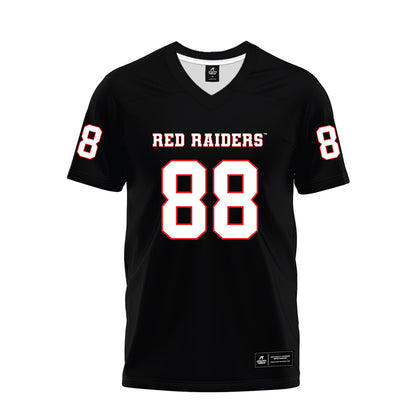 Texas Tech - NCAA Football : Quintaelyn Joyner - Black Premium Football Jersey-0