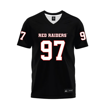 Texas Tech - NCAA Football : Charles Anderson - Black Premium Football Jersey-0