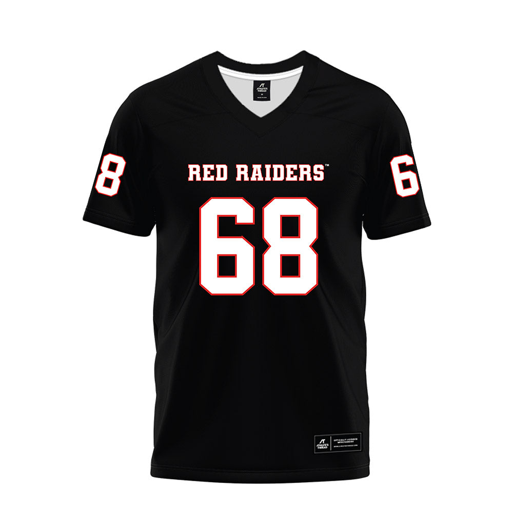 Texas Tech - NCAA Football : Ren Brown - Black Premium Football Jersey-0