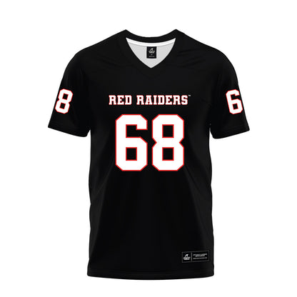 Texas Tech - NCAA Football : Ren Brown - Black Premium Football Jersey-0