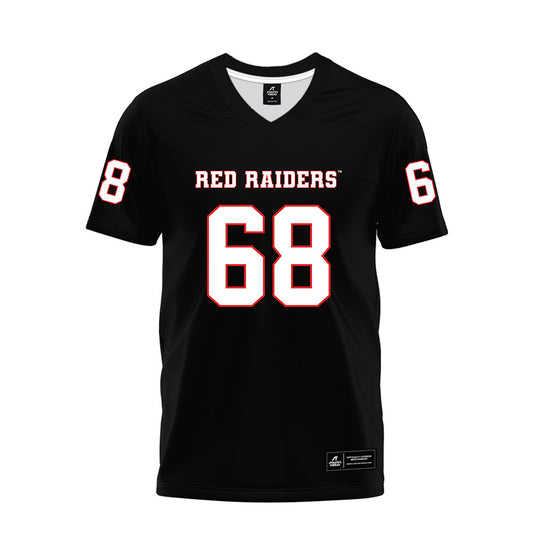 Texas Tech - NCAA Football : Ren Brown - Black Premium Football Jersey-0
