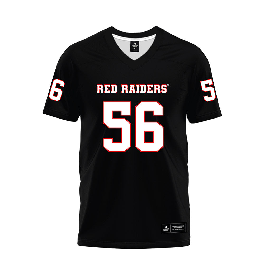 Texas Tech - NCAA Football : Amarie Fleming - Black Premium Football Jersey-0