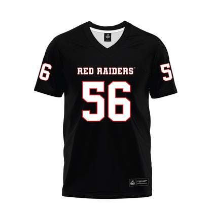Texas Tech - NCAA Football : Amarie Fleming - Black Premium Football Jersey-0