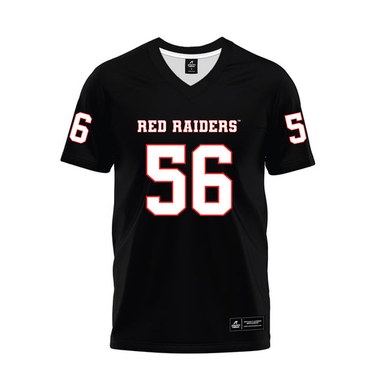 Texas Tech - NCAA Football : Amarie Fleming - Black Premium Football Jersey-0