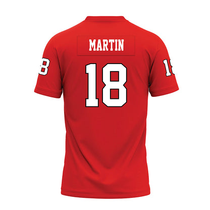 Texas Tech - NCAA Football : SVioarean Martin - Red Premium Football Jersey-1