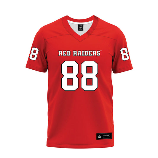Texas Tech - NCAA Football : Quintaelyn Joyner - Red Premium Football Jersey-0