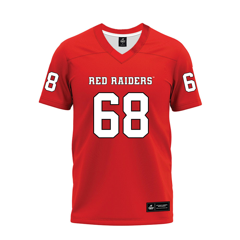 Texas Tech - NCAA Football : Ren Brown - Red Premium Football Jersey-0