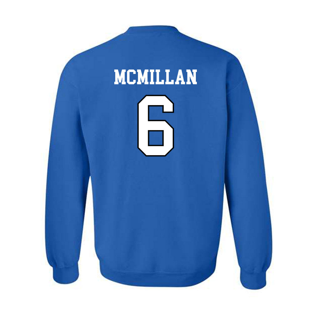 UNC Asheville - NCAA Women's Basketball : Kristen McMillan - Classic Shersey Crewneck Sweatshirt-1