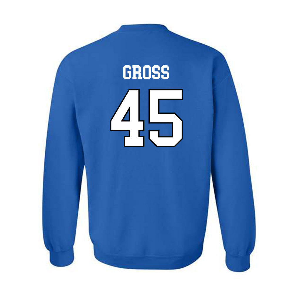 UNC Asheville - NCAA Baseball : Landon Gross - Classic Shersey Crewneck Sweatshirt-1