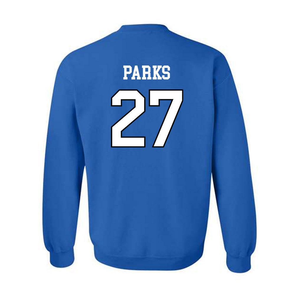 UNC Asheville - NCAA Baseball : Tyler Parks - Classic Shersey Crewneck Sweatshirt-1