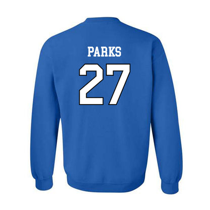 UNC Asheville - NCAA Baseball : Tyler Parks - Classic Shersey Crewneck Sweatshirt-1