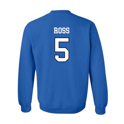 UNC Asheville - NCAA Women's Basketball : Sophia Ross - Classic Shersey Crewneck Sweatshirt-1