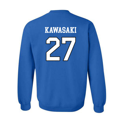 UNC Asheville - NCAA Women's Soccer : Nao Kawasaki - Classic Shersey Crewneck Sweatshirt-1