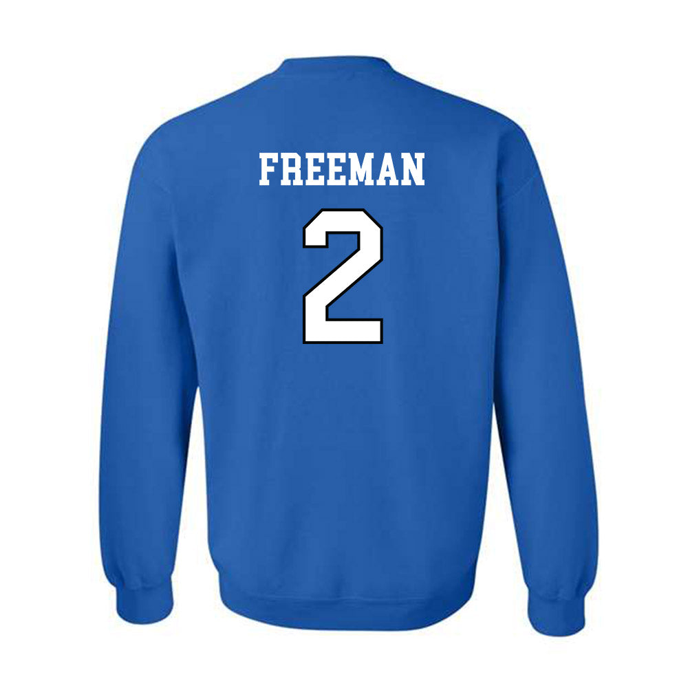 UNC Asheville - NCAA Women's Basketball : Jamaria Freeman - Classic Shersey Crewneck Sweatshirt-1