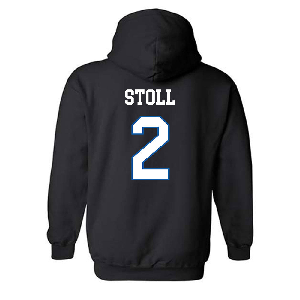 UNC Asheville - NCAA Women's Soccer : Campbell Stoll - Classic Shersey Hooded Sweatshirt-1