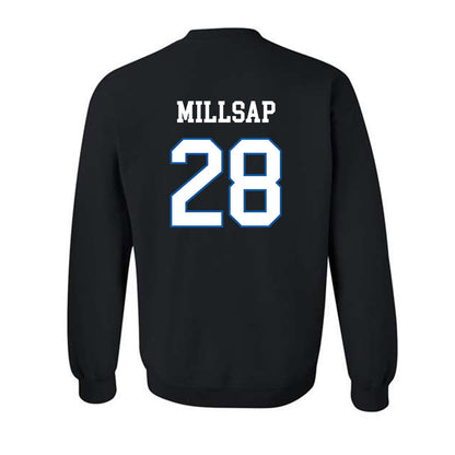 UNC Asheville - NCAA Baseball : Gunner Millsap - Classic Shersey Crewneck Sweatshirt-1