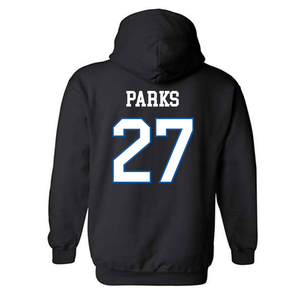 UNC Asheville - NCAA Baseball : Tyler Parks - Classic Shersey Hooded Sweatshirt-1