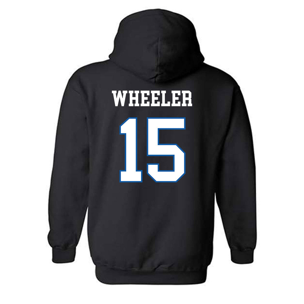 UNC Asheville - NCAA Women's Soccer : Karys Wheeler - Classic Shersey Hooded Sweatshirt-1