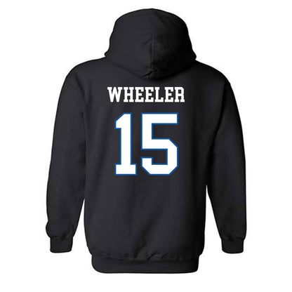 UNC Asheville - NCAA Women's Soccer : Karys Wheeler - Classic Shersey Hooded Sweatshirt-1
