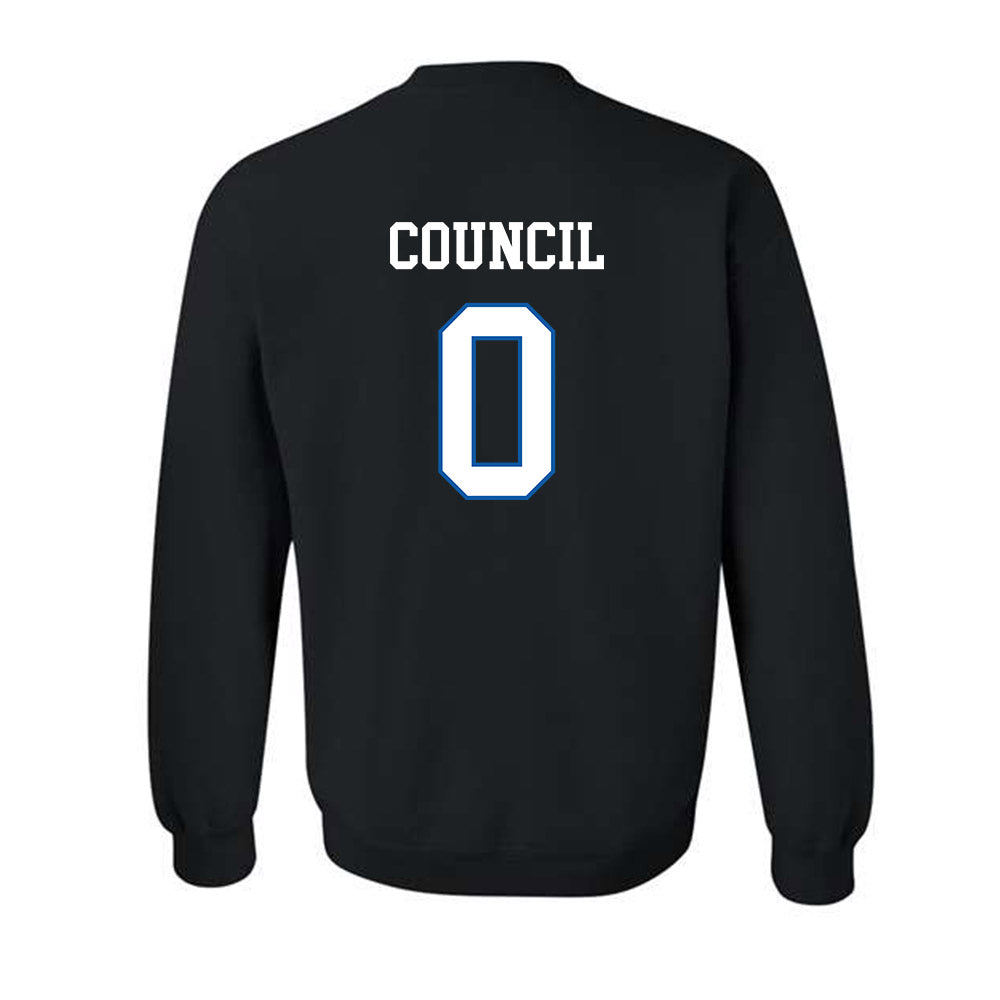 UNC Asheville - NCAA Women's Basketball : Taliya Council - Classic Shersey Crewneck Sweatshirt-1